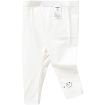 Balabala baby pants baby girls leggings womens casual pants cropped pants simple comfortable fresh and cute