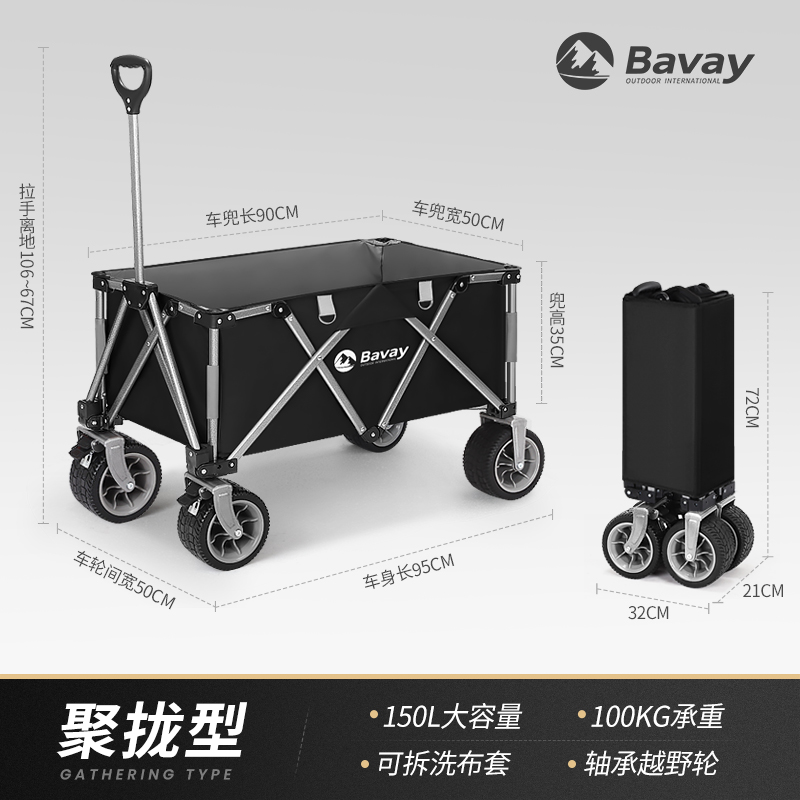 Bavay系列【黑色】+双刹车+有轴承