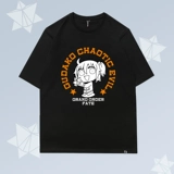 Аниме t -краевая судьба Фат FGO Guruzi Короткий -наполовину половина хлопчатобума