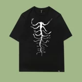Японская аниме T -Fish Short -Sleeed Pavilion, окружающий гигантский бренд Tide Co -Brande Top Top Allen Two -Edaily Life