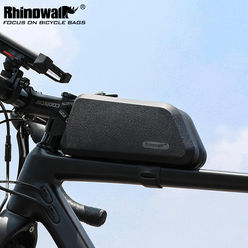 Rhinowalk Bike front beam pack on tube bag 1.5 liters high capacity riding gear fully waterproof