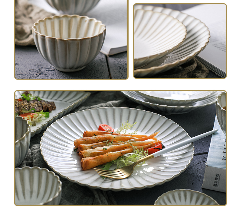 Japanese by dish ceramic tableware people eat sets variable glazed pottery porcelain household square 0 m jobs