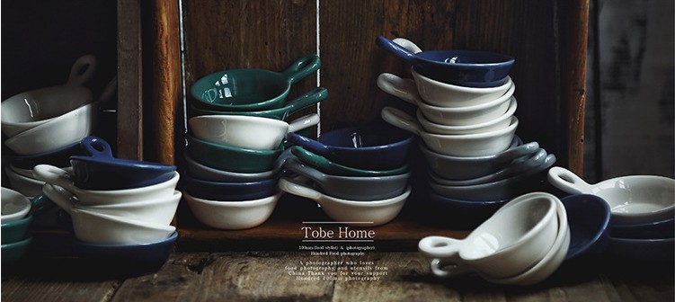 Jingdezhen bộ đồ ăn sáng tạo nhà nhỏ bướm dấm món ăn nước tương món ăn món ăn món ăn nhỏ món ăn nhỏ đĩa hàng ngày bộ đồ ăn xương - Đồ ăn tối đĩa giấy dùng 1 lần
