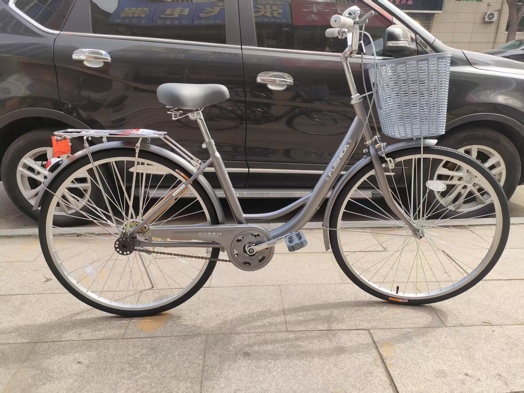 フジダ自転車、男性用・女性用24インチおよび26インチモデル、学生用・大人用通勤自転車、軽量都市型通勤自転車。