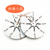 Flap crochet hook Chaff Cake Cropped Cake Eight Paws Crocus Bait Sea Rod Throw Rod Throw Rod Silver Bib Hook String Hook Explosion Crochet Hook Fish Crook Hook