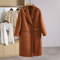 Warehouse clearance Goods Star Series 100 Wool Double-faced Wool Coats Wool Coats Shopping mall brand womens clothing