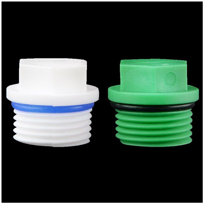 PP inner wire choke plug outer silk hat 20 25 32 plastic with silk cloak cap 4 points 6 points 1 inch silk hat