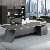 Simple modern office furniture boss desk presidents office office desk and chair combination atmospheric executive desk manager supervisor desk