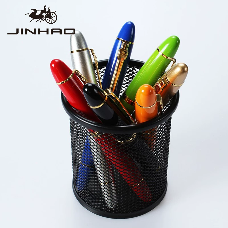 Перо Jinhao 159, специальная толстая ручка Daban, большая заострённая каллиграфическая ручка, фиолетовая подпись ручка спиральная ручка-голова