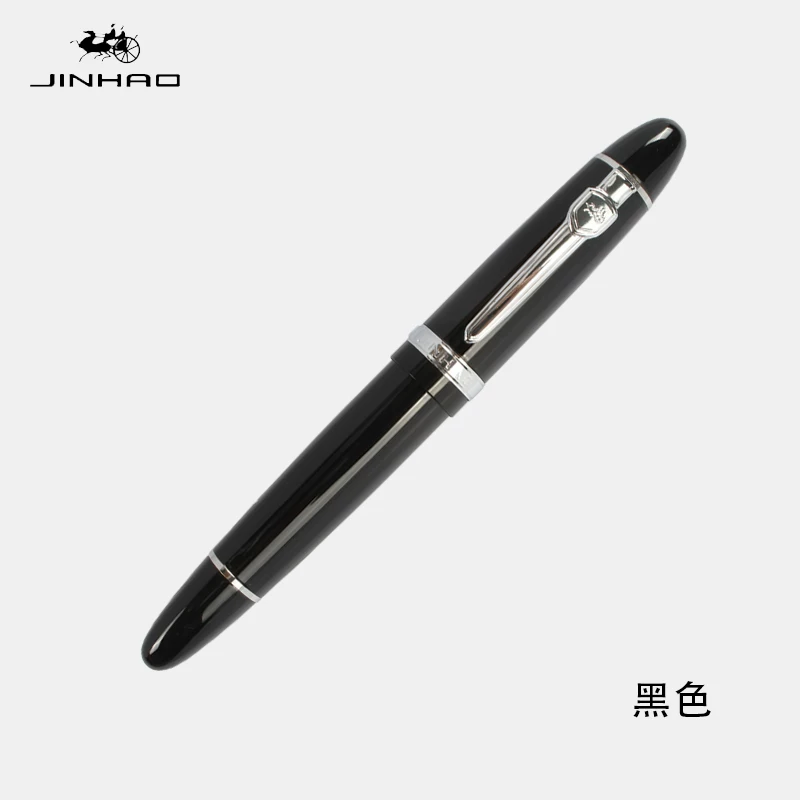 Перо Jinhao 159, специальная толстая ручка Daban, большая заострённая каллиграфическая ручка, фиолетовая подпись ручка спиральная ручка-голова