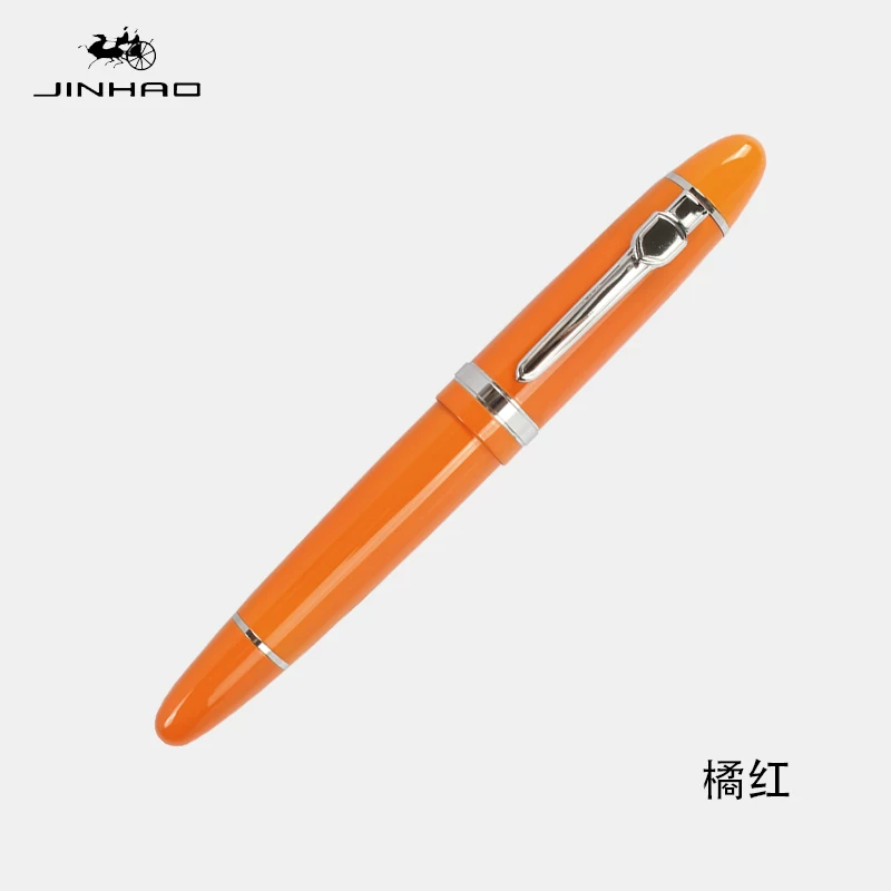 Перо Jinhao 159, специальная толстая ручка Daban, большая заострённая каллиграфическая ручка, фиолетовая подпись ручка спиральная ручка-голова