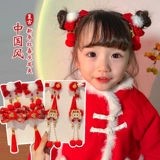 Детский аксессуар для волос, ханьфу, наряд маленькой принцессы, детская заколка для волос, шпильки для волос, коллекция 2023, год кролика