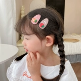 Детская мультяшная заколка для волос, милые детские шпильки для волос, челка, аксессуар для волос