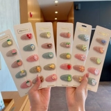 Детская мультяшная заколка для волос, милые детские шпильки для волос, челка, аксессуар для волос