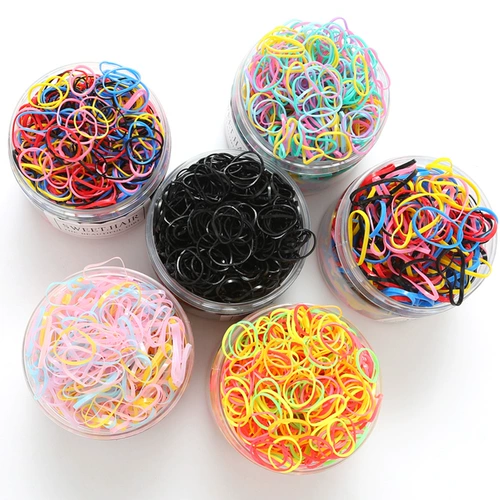 Безвредный детский аксессуар для волос, одноразовая резинка для волос с косичкой, не повреждает волосы