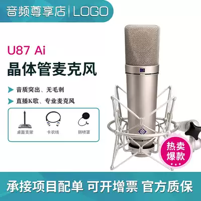 Neumann U87Ai KMS105 M149 TLM103 Condenser Recording Microphone Live Microphone