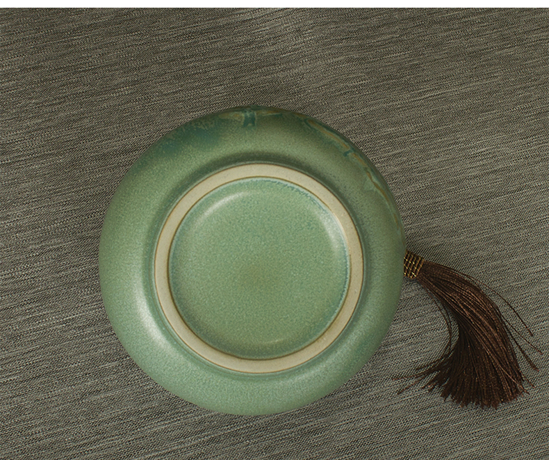 Variable weave texture ceramic tea pot seal pot small POTS tea urn storage jar tea boxes batch can be customized