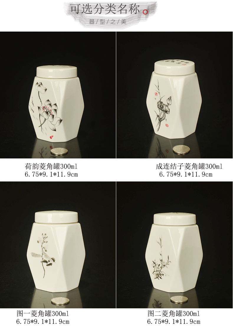 Substance Water chestnut of dehua white porcelain, ceramic tea pot small tea pot honey POTS powder sealed jar of new product promotion