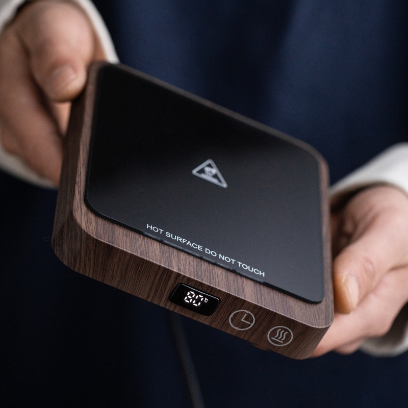 Thermos Coaster with Adjustable Temperature, Milk Warming Device, Fair Cup, Water Cup Heating Base, Constant Temperature Warmer, Office Tea Warmer