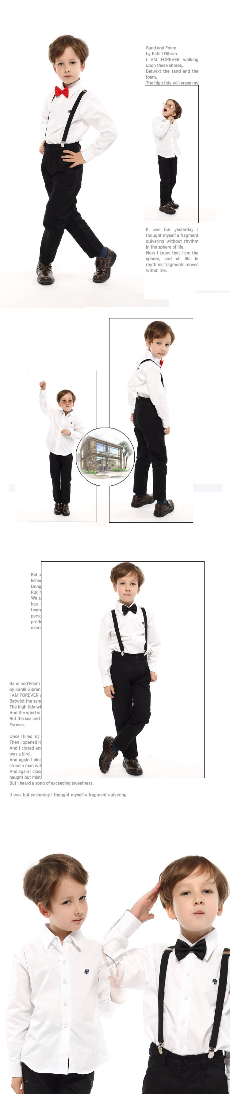 Chemise garcon à manche longue - Ref 2074601 Image 21