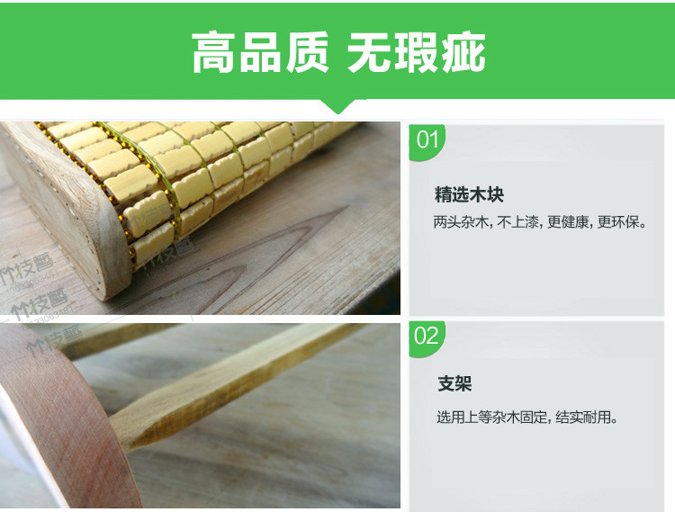 Gối tre mùa hè Gối mát mùa hè Mahjong mat Gối rỗng NAP Gối cổ Gối đơn học sinh - Gối gối kim đan