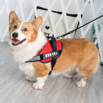 Explosion-proof punching dog traction rope Kirky K9 walking dog rope vest type chest harness dog chain small and medium dog infant supplies