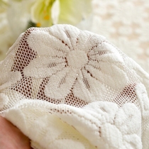 Lace tablecloth Cloth art solid color rectangular square square household coffee table Dining table round table sofa towel white