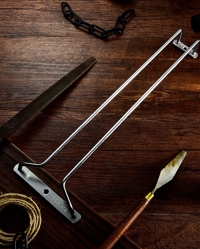 Бокал, держатель для стакана из нержавеющей стали 