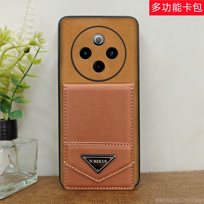 Suitable for Vivo Y500 Pro Phone Case Card Holder Y300Pro+ Card Case Y300 Flip-Top Leather Case with Card Slot Full Protection Case Anti-Drop Card Pocket Business High-End Men's Style Lightweight Suitable for Vivo Y500 Pro Phone Case Card Holder Y300Pro+ Card Case Y300 Flip-Top Leather Case with Card Slot Full Protection Case Anti-Drop Card Pocket Business High-End Men's Style Lightweight