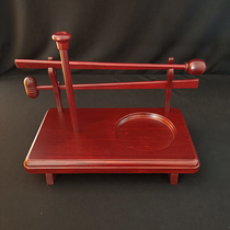 Imitation Red Wood Wood Fish Racks Imperial Bell Wooden Frame Monastery Study Pharaters Guese Masters Bell Kit Small Number