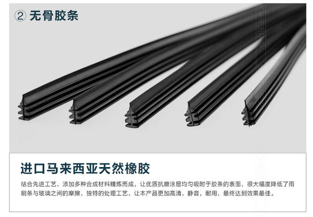 Áp dụng cho Hyundai Elantra Sonata ix35 Rena Elan Volkswagen Ford Wiper Wiper Dải cần gạt mưa