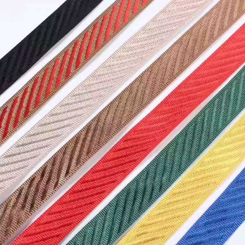 Twill Nylon Hand Rope Wide Flat Rope Handbag Rope Satin Ribbon Threaded Rope Plastic Buckle Punched Rope Rope Belt Twill Nylon Hand Rope Wide Flat Rope Handbag Rope Satin Ribbon Threaded Rope Plastic Buckle Punched Rope Rope Belt