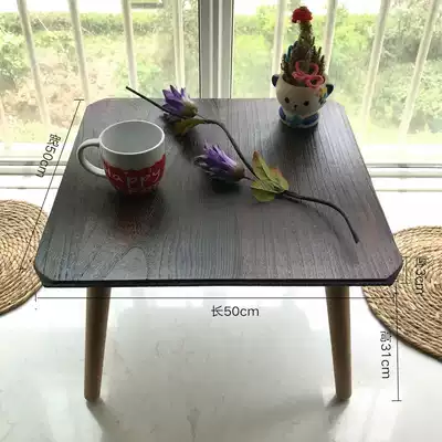 Nordic small round table ins style bedroom simple small apartment side table living room bay window balcony small table 2020 new