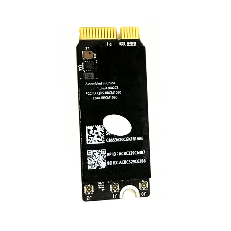 Black Apple drive-free BCM943602CS Gigabit notebook desktop computer built-in wireless network card Bluetooth 4 2