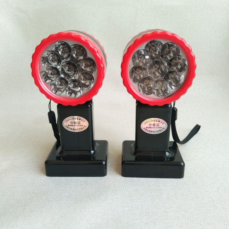 Genuine  Railway Magnetic Lithium Battery Protection Light Double-Sided Warning Light Truck Loading and Unloading Red Flashing Light Orientation Signal