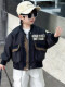 French Boys' Jackets, Spring and Autumn Styles, Little Boys' Baseball Jackets, Autumn Clothing, Children's Boys' Autumn Jackets, Tops