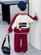 French Boys' Spring Sports Suit 2026 New Stylish Children's Baseball Jacket Boys' Spring Outfit Two-Piece Set