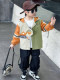 French Boys' Outwears, Kidsren's Autumn Jackets, 2025 New Hooded Jackets, Baby Autum Clothes Tops