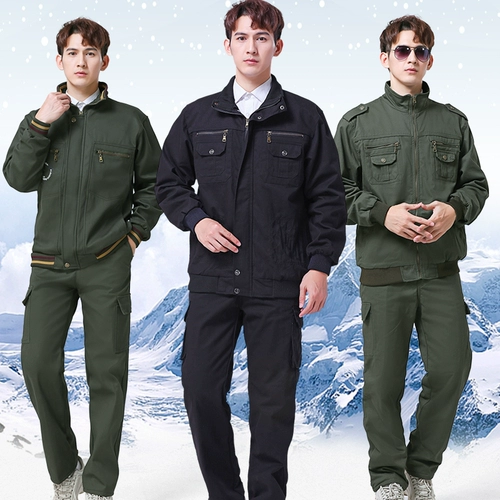 Рабочий износостойкий утепленный комплект, 2020, защита от ожогов