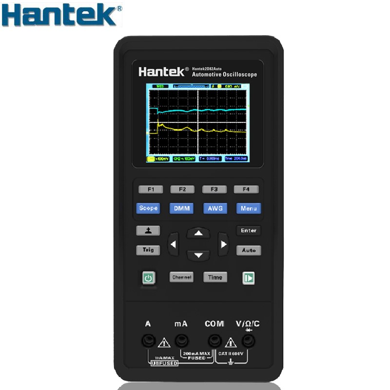 New products handheld wave table car repair small oscilloscope Hantek2D82AUTO oscilloscope for steam repair special