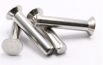 304 stainless steel GB869 countersunk solid rivets M2M2 5M3M4M5M6 flat cone head solid rivets national standard