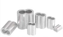 6063 aluminum sleeve 8-shaped oval single hole aluminum buckle wire rope Chuck M0 5 0 8 6 10 12