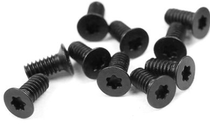 GB2673 black GB2672 plum blossom slot pan head machine screw 304 stainless steel countersunk head round head inner plum blossom screw