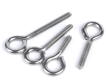 304 Stainless Steel Sheep Eye Closed Eye Bolt M4M5M6M8M10 Fisheye adhesive hook with Ring Screw National Standard Load Bearing