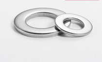 304 stainless steel American standard flat washer British American flat gasket narrow meson Huaus 6#8#10#12#-5 8 wide