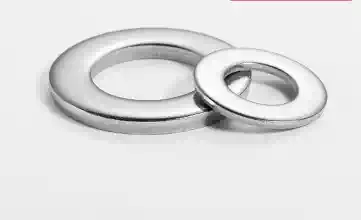304 Stainless steel American flat gasket British and American flat gasket Narrow meson washer 6#8#10#12#-5 8 wide type