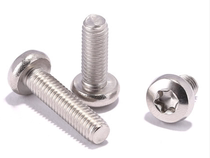 316 stainless steel GB2672 plum blossom slot pan head machine screw inner six square star screw M2 5M3M4M5M6M8