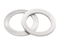 304 stainless steel lock washer double-sided tooth DIN9250S anti-loose washer safety gasket oblique printing large flat pad