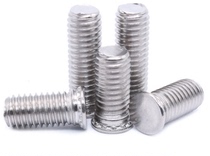 304 stainless steel riveting screw FHS pressure riveting screw M6M8M10 white steel pressing plate screw die sheet metal length