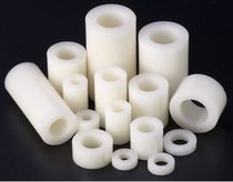 M3M4 plastic cushion column through column insulated column nylon sleeve ABS gasket gasket round hole column round body spacer column